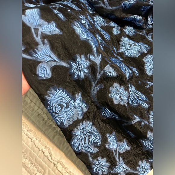 New Free People X Aureta Georgia Mini Party Dress $268 Tapestry Floral Large - Picture 11 of 11